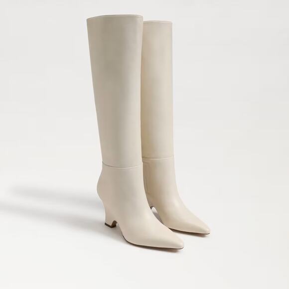 Sam Edelman Shoes - NEW Sam Edelman Vance Knee High Boots Women's 5 Ivory Cream